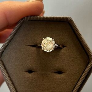 Modern Gents The One and Only 2 Carat Solitaire Engagement Ring